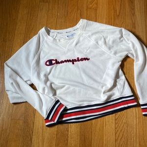 Champion Wide Neck Sweatshirt